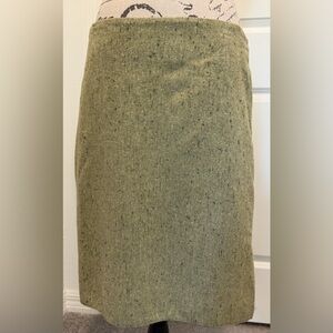 Vintage Love Ady Fitted High Low Midi Elegant Women's Skirt with Tail and Specs